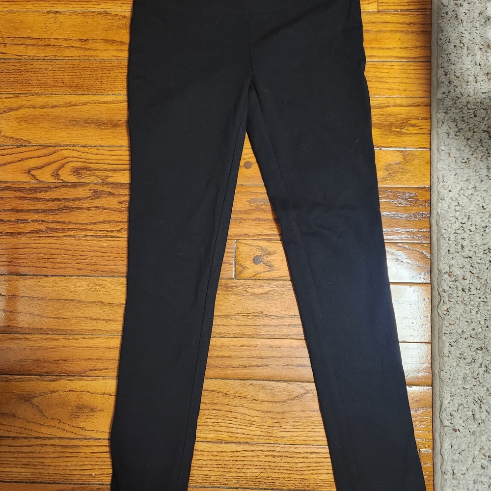 INC International Concepts Black Stretch High-Waist Leggings